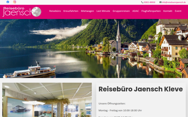 www.reisebuerojaensch.de