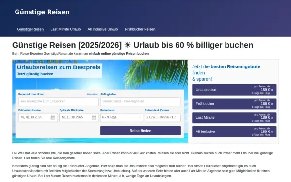 www.guenstigereisen.de