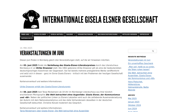 www.giselaelsner.de