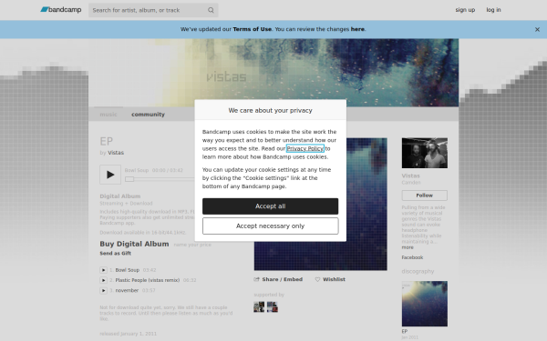 vistas.bandcamp.com