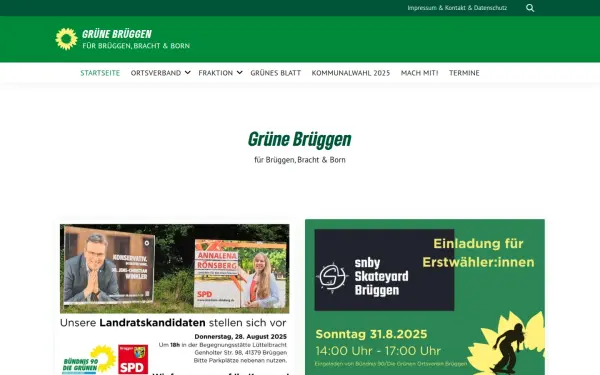 gruenebrueggen.de