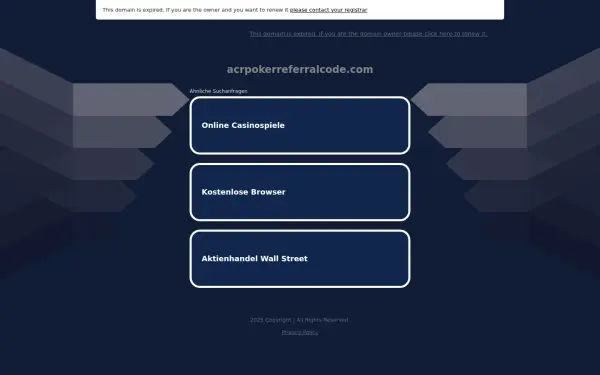 acrpokerreferralcode.com