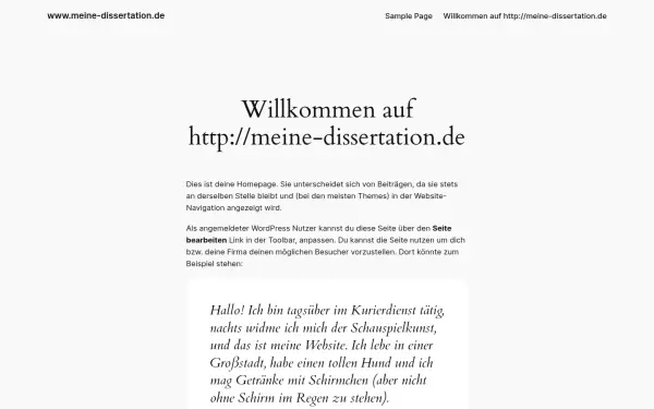 meine-dissertation.de