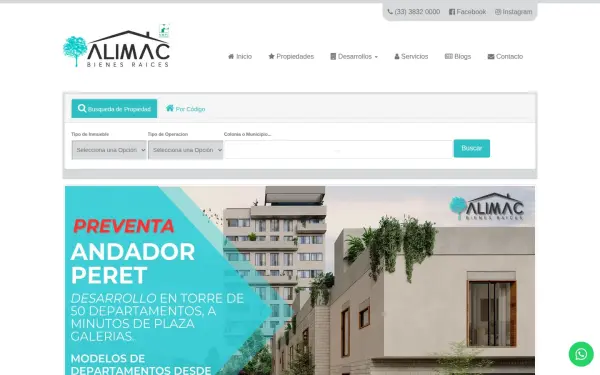alimacbienesraices.com