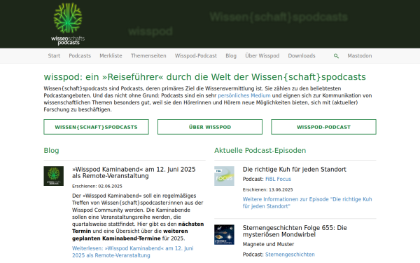 wissenschaftspodcasts.de