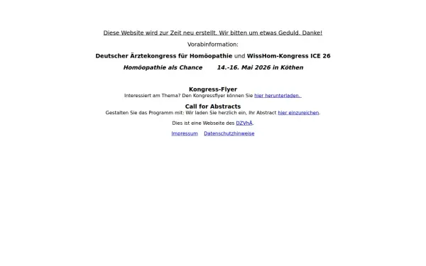 www.homoeopathie-kongress.de