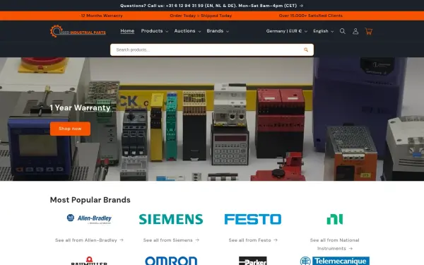 usedindustrialparts.com