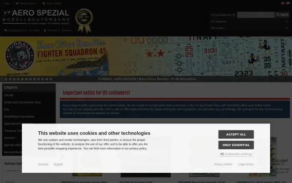 www.aero-spezial-modellbauversand.de
