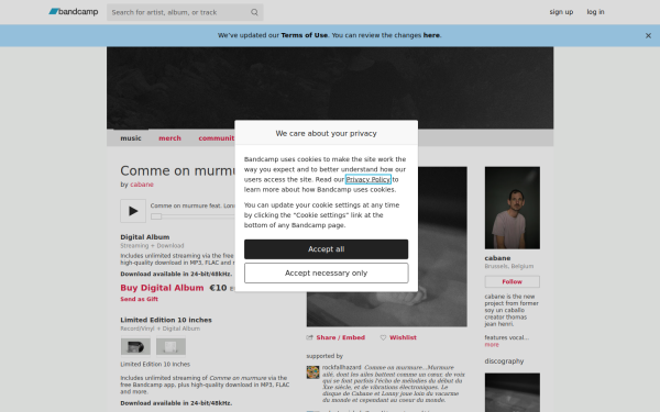 cabanemusic.bandcamp.com