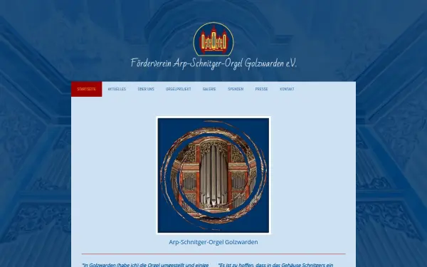 www.arpschnitgerorgel-golzwarden.de
