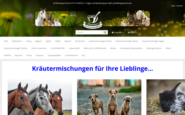 tiergewuerze.de