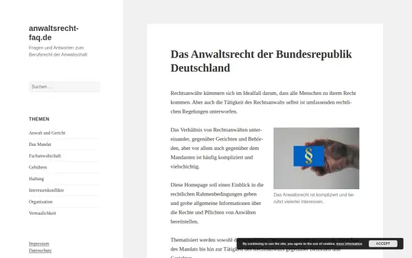 anwaltsrecht-faq.de