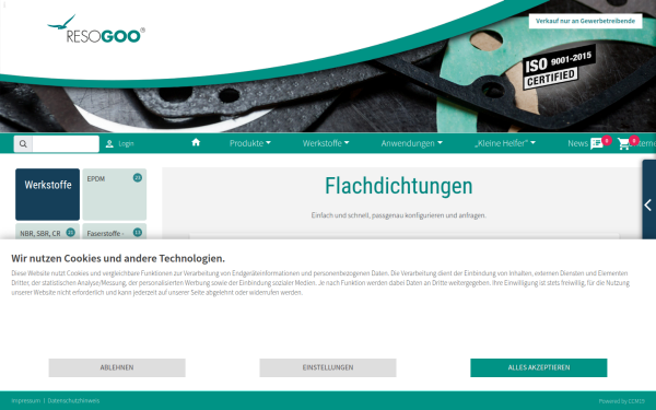 www.gummidichtungen-flachdichtungen.de