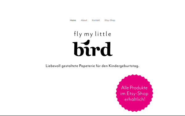 www.flymylittlebird.de