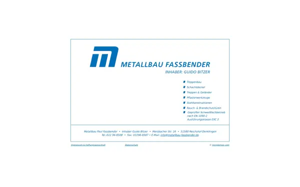 metallbau-fassbender.de