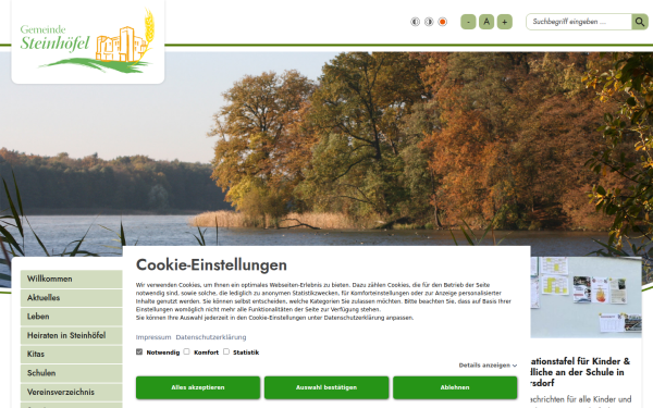 www.gemeinde-steinhoefel.de