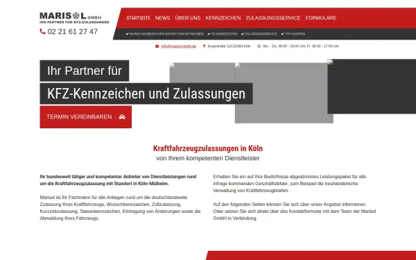 www.kfz-zulassung-marisol.de