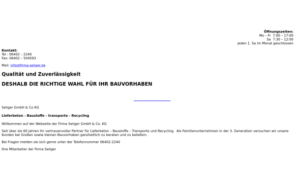 firma-seliger.de