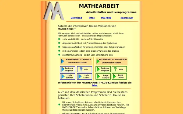 mathearbeit.de
