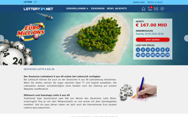 www.lottery24.net