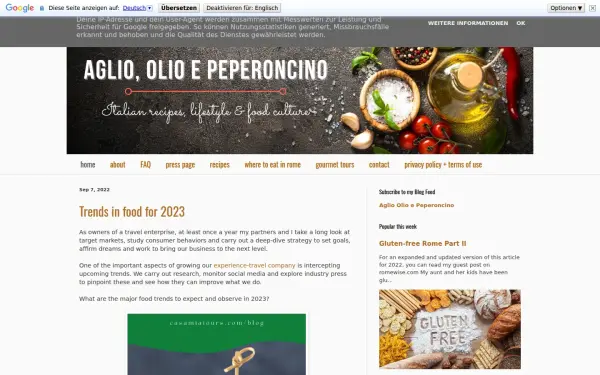 www.aglioolioepeperoncino.com