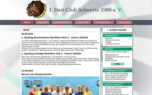 www.steeldartclubschwerte.de