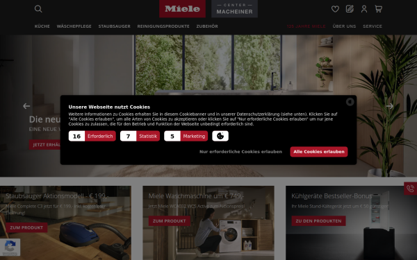 www.mielecenter-macheiner.at