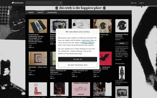 happiestplacerecords.bandcamp.com
