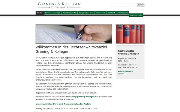 www.graening-kollegen.de