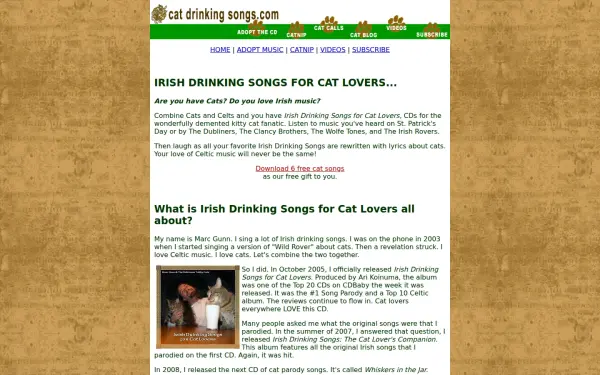 catdrinkingsongs.com