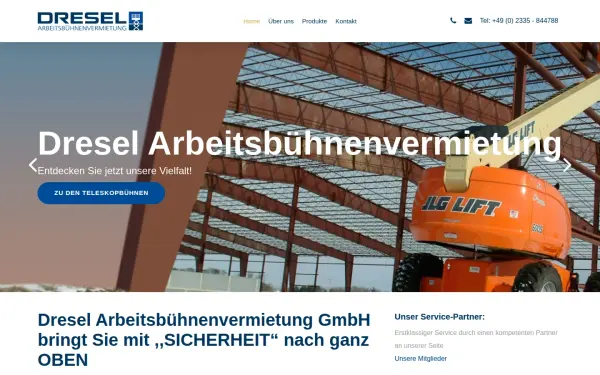 dresel-arbeitsbuehnen.de