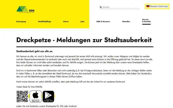 dreckpetze.edg.de