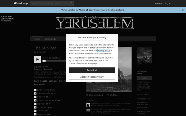 yeruselem.bandcamp.com