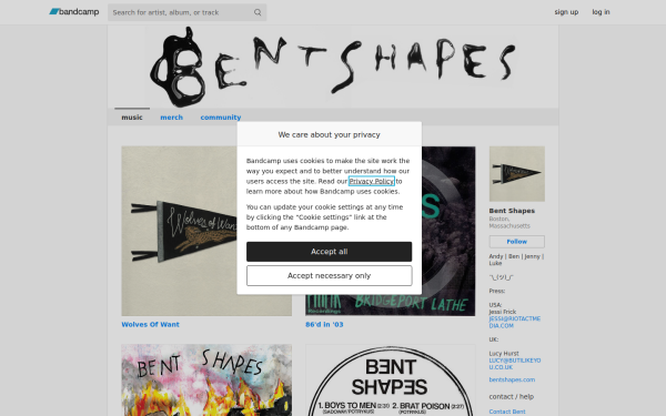bentshapes.bandcamp.com