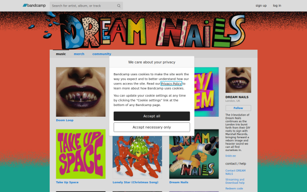 dreamnails.bandcamp.com