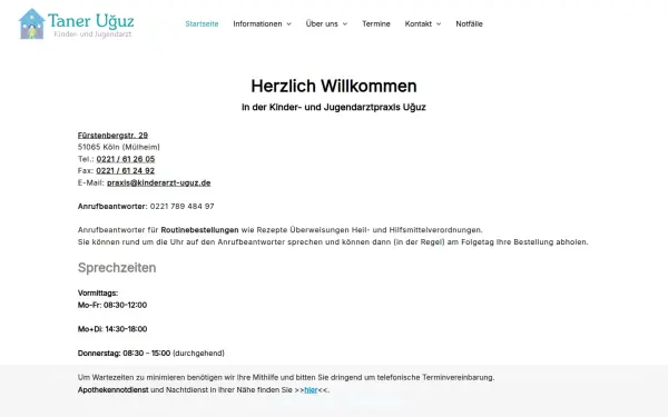 www.kinderarzt-uguz.de