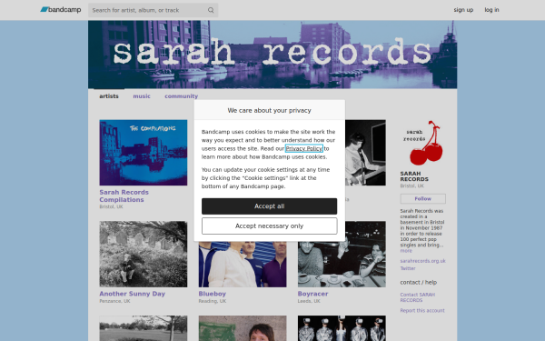 sarahrecords.bandcamp.com
