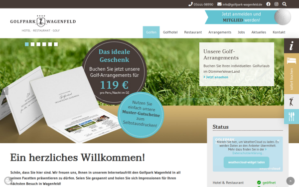 www.golfpark-wagenfeld.de