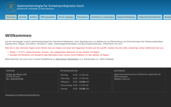 gastroenterologie-goch.de