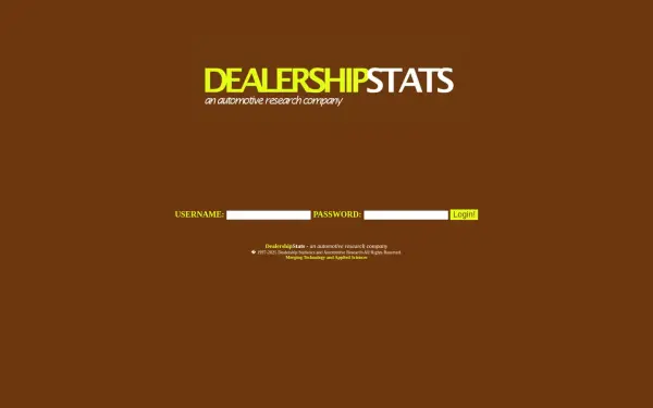 dealershipstats.com