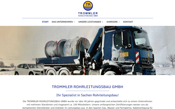 www.trommler-rohrleitungsbau.de