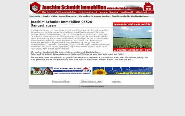 www.ackerland-wiese-wald.de