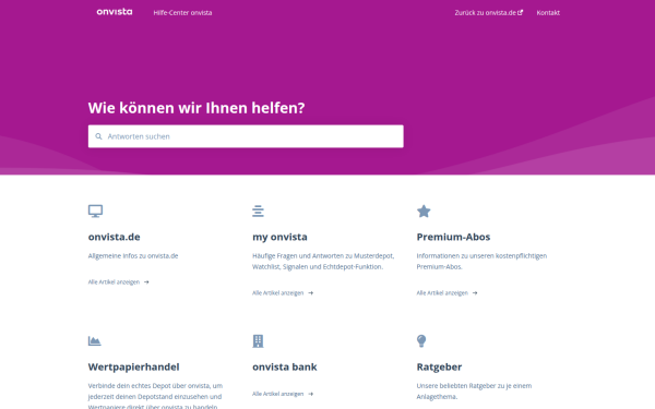 hilfe.onvista.de