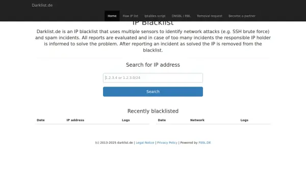 darklist.de