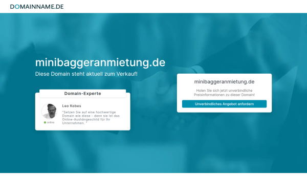 minibaggeranmietung.de