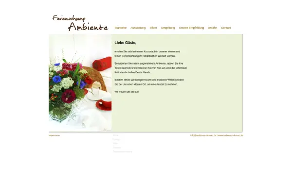 www.ambiente-dernau.de
