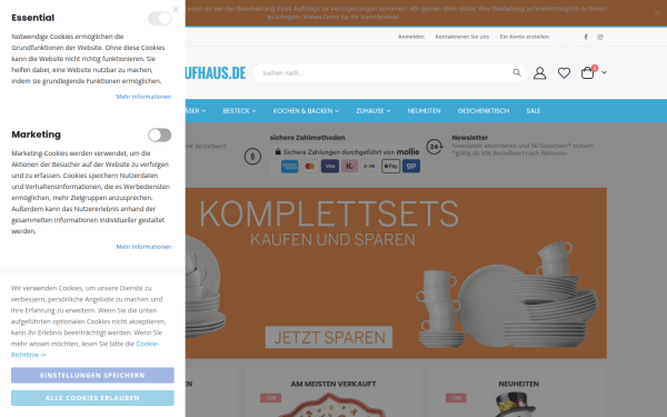 www.porzellankaufhaus.de