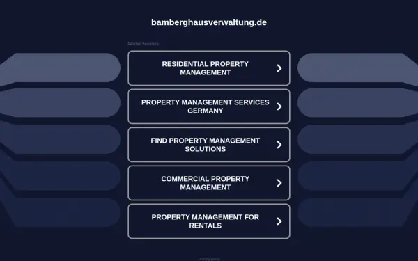 bamberghausverwaltung.de