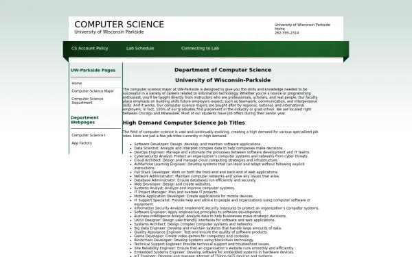cs.uwp.edu