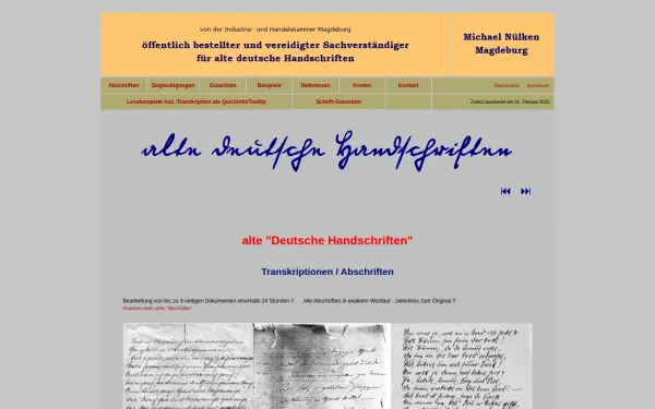 deutsche-handschrift.de
